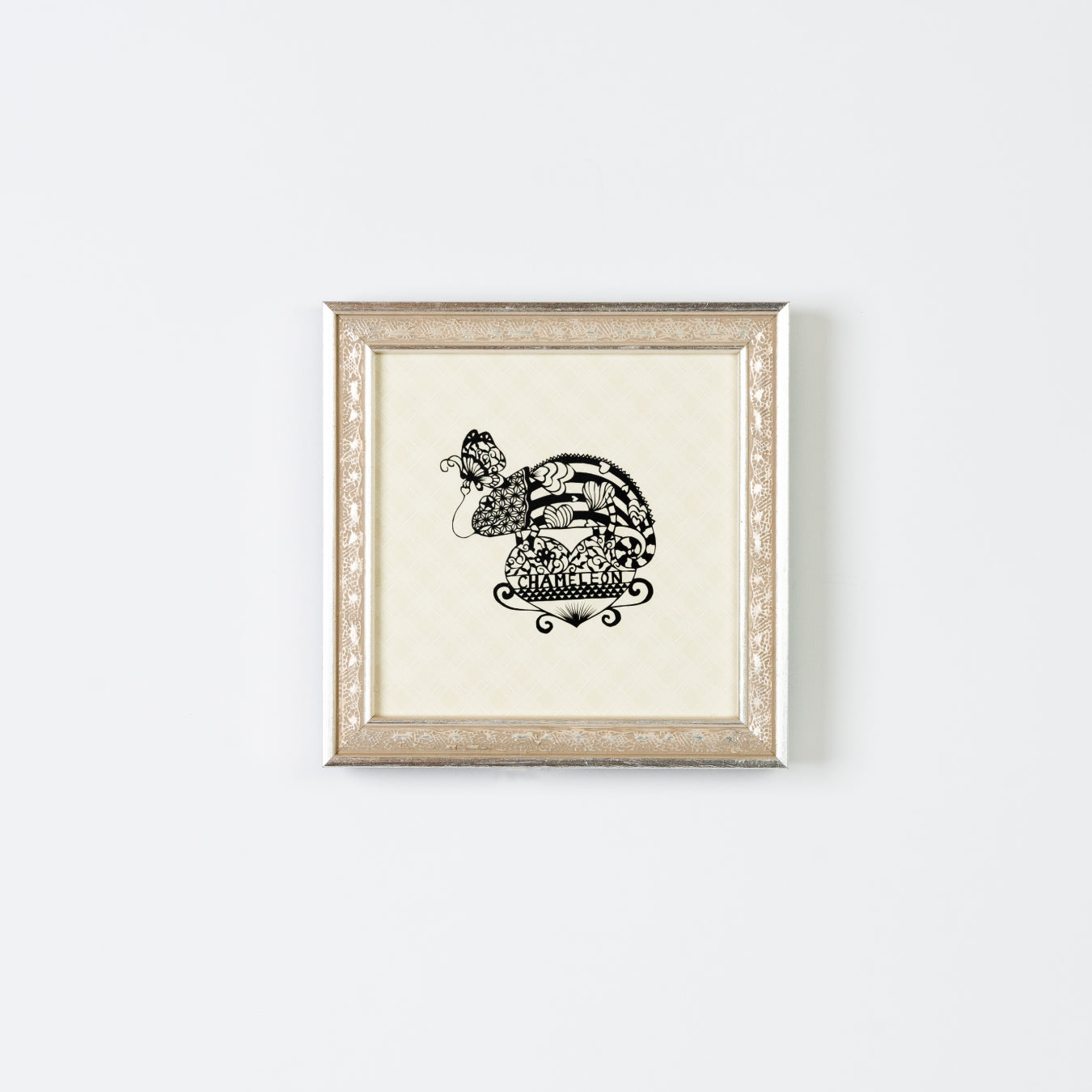 Chameleon Papercut
