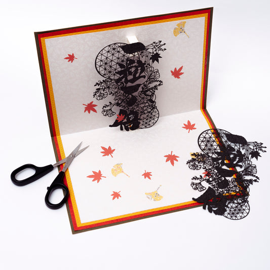 Ichiryumanbai  Paper cutting art replica